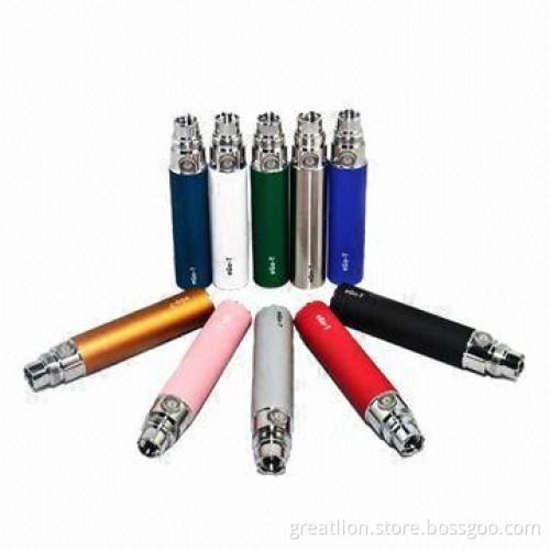 eGo-T Batteries with 650/900/1,100mAh Capacity, 2.7 to 3 Ohms Resistance